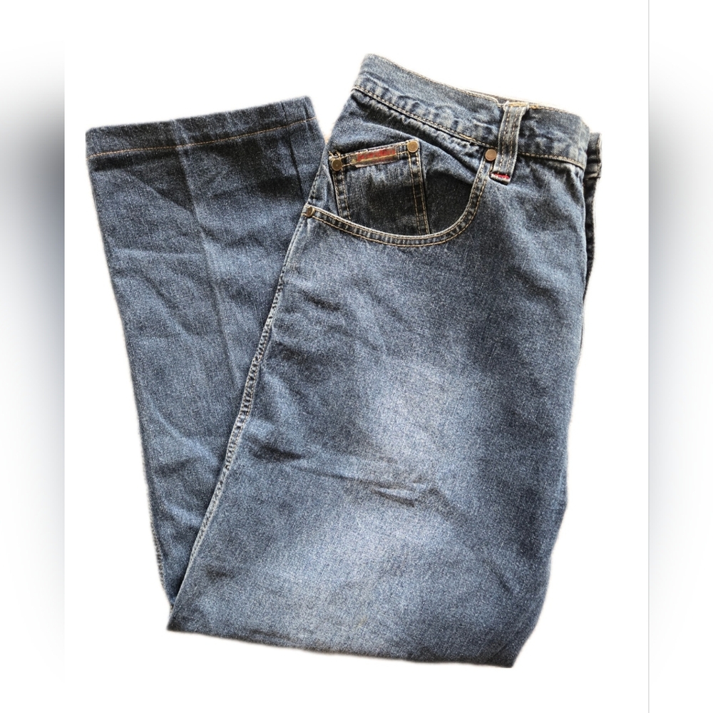 VTG Y2K Jordin Sportswear Jeans Mens 36 X 30 Carpenter Wide Leg Tapered Baggy
